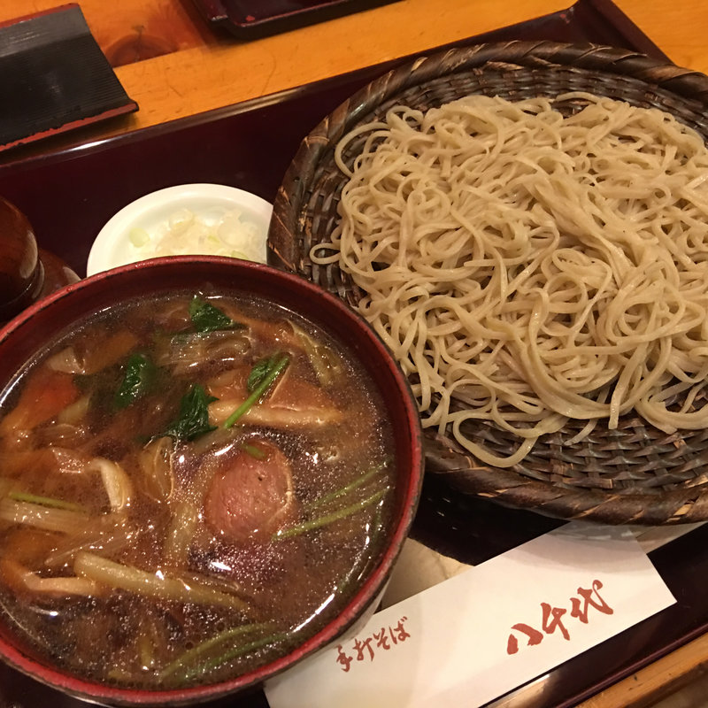 鴨せいろ(手打そば 八千代)