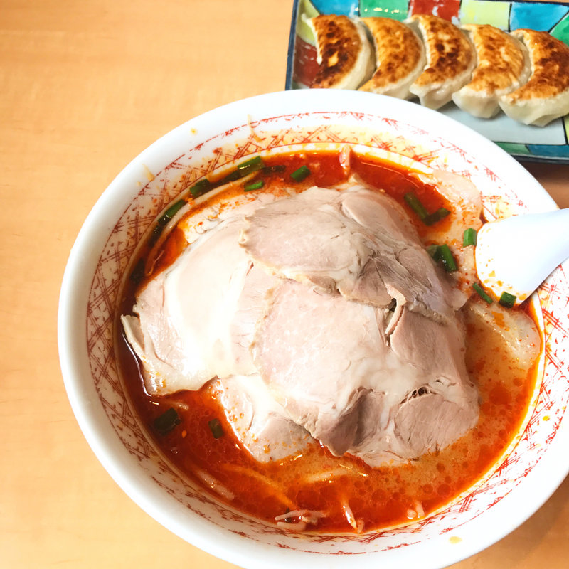 辛みそチャーシュー(めん丸 畑町店)