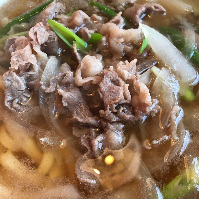 淡路牛肉うどん(いづも庵)