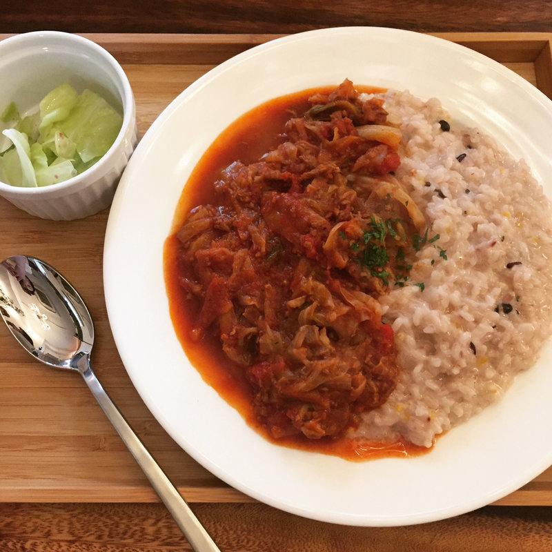 十八穀米のチーズリゾット(la radice)