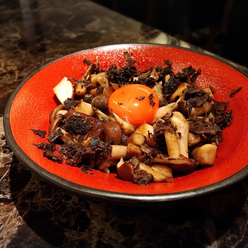 伊勢神宮ご奉納 たまごを乗せたトリュフかけキノコご飯(Shangri-La's secret （シャングリラズ シークレット）)