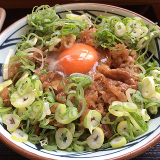 牛すき釜玉 並(丸亀製麺 伊丹南町店)