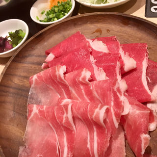 しゃぶしゃぶランチ　200ｇ(肉屋直営 しゃぶしゃぶ食べ放題 但馬屋 東京駅ヤエチカ店)