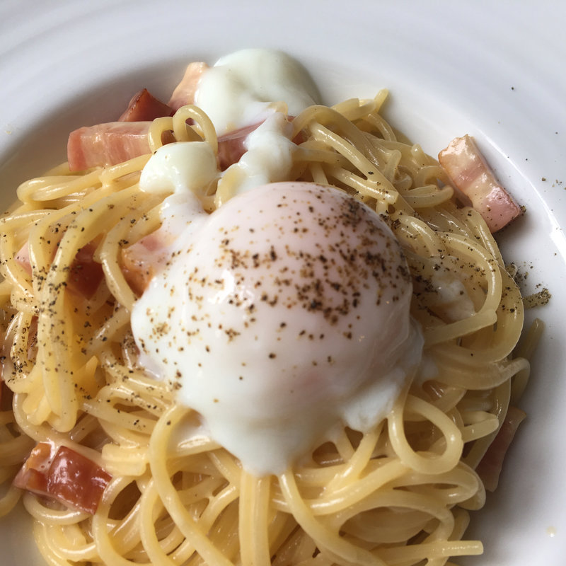 カルボナーラ ランチセット(レストラン ラタン)