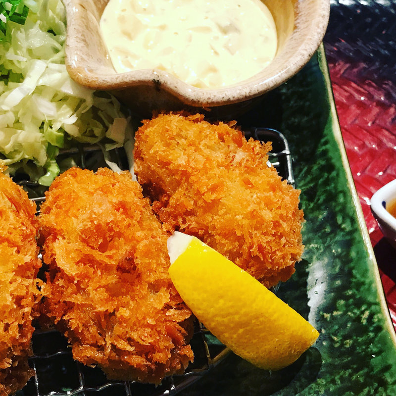 広島産かきフライ定食（4個盛り）(大戸屋 梅田東店 )