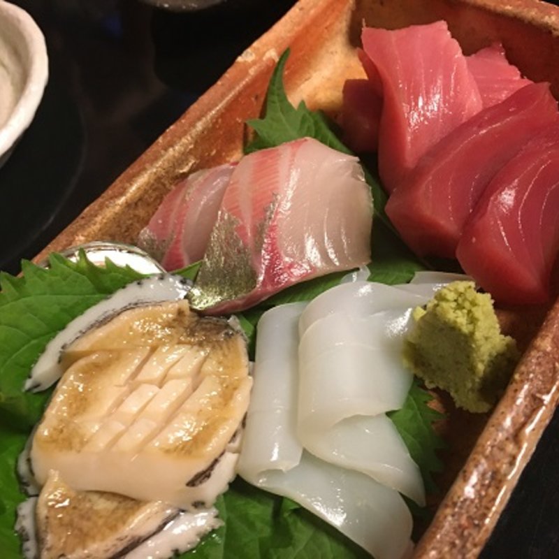 刺身盛り合わせ(我心)