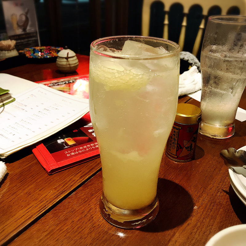 生グレープフルーツサワー(とりまる 中目黒店 )