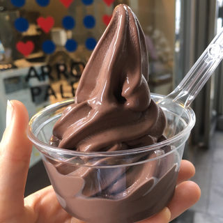 チョコカップソフトクリーム(アローズ・パレット （ARROWS PALETTE【旧店名】ベリーヨーグルト）)