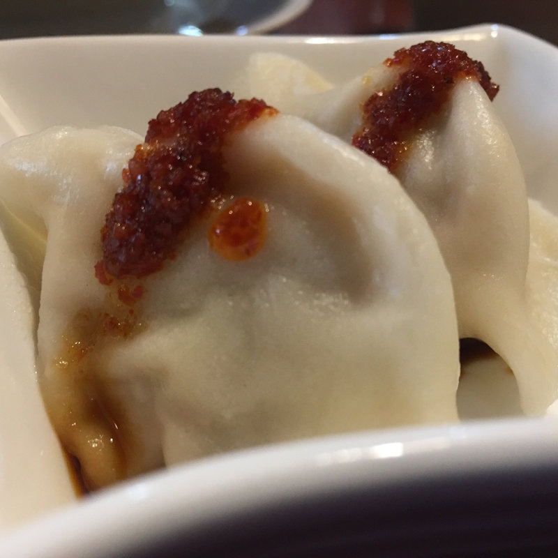 紅油水餃子 （四川風水餃子）(蜀彩 （しょくさい）)