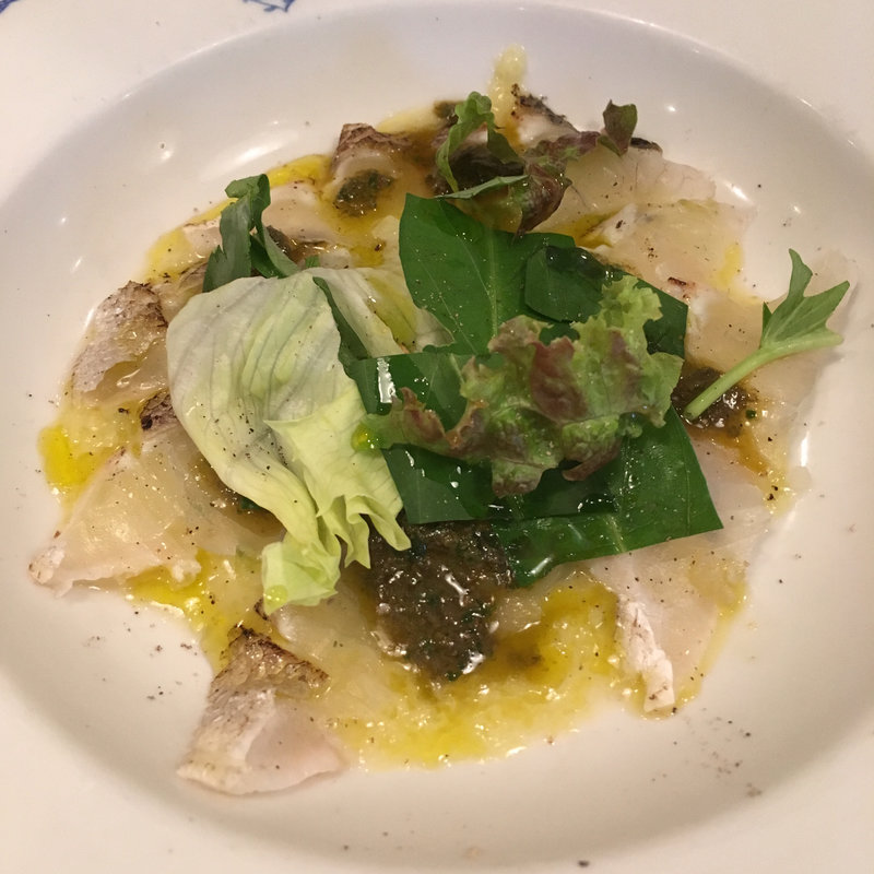 鮮魚のカルパッチョ(イル ソル レヴァンテ)