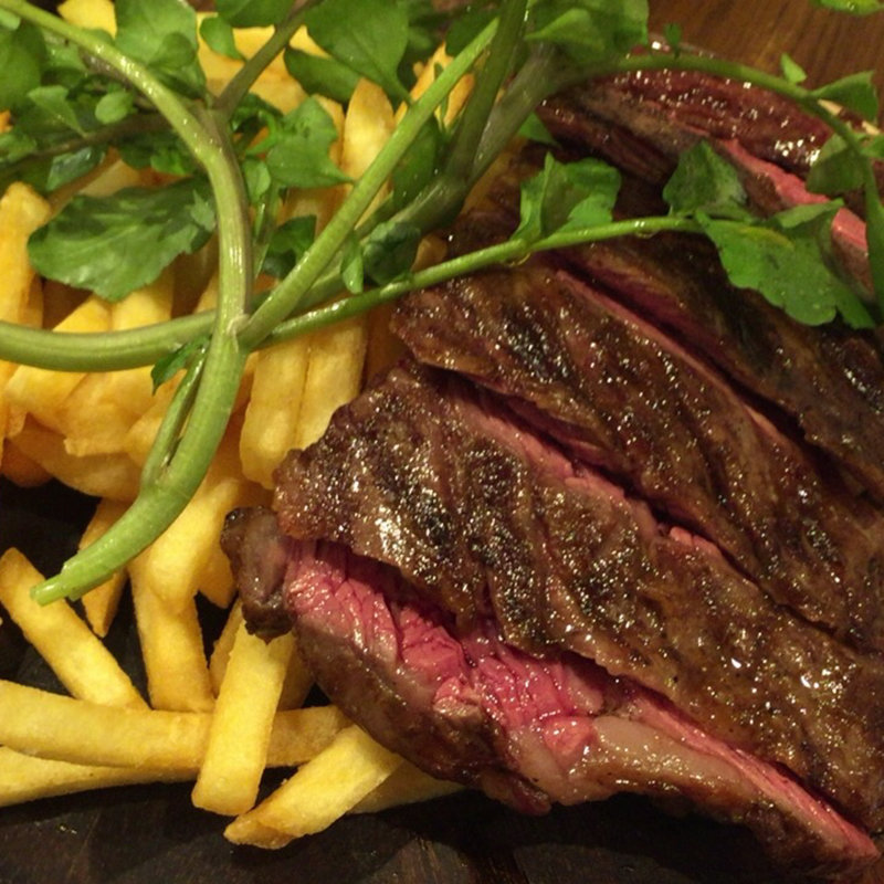 ハラミステーキランチ(リンシエンメ)