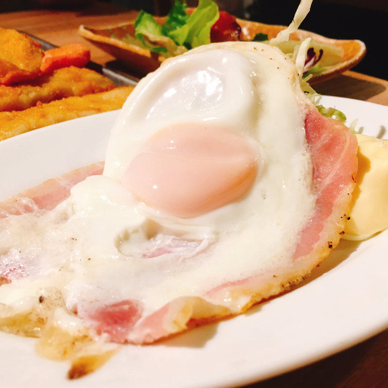 ハムエッグ(串カツ甲子園 )