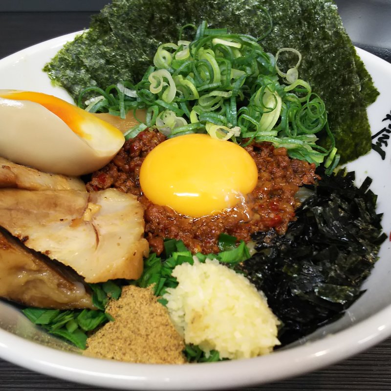 全部のせ台湾まっぜそば(麺屋こころ 蒲田店)