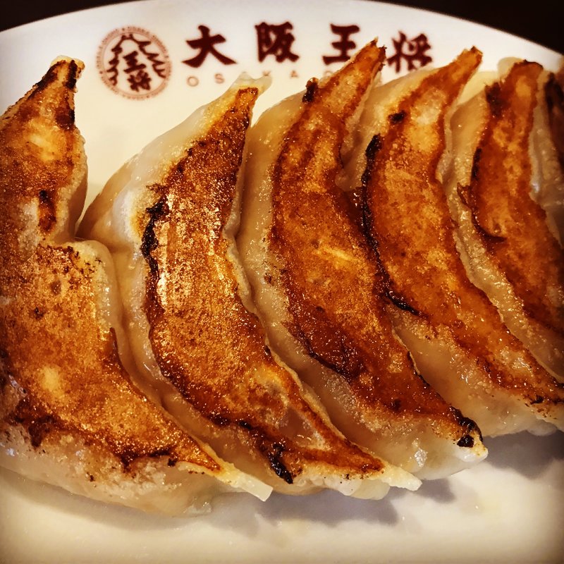 天津飯と餃子セット（餃子）(大阪王将 梅田太融寺店)