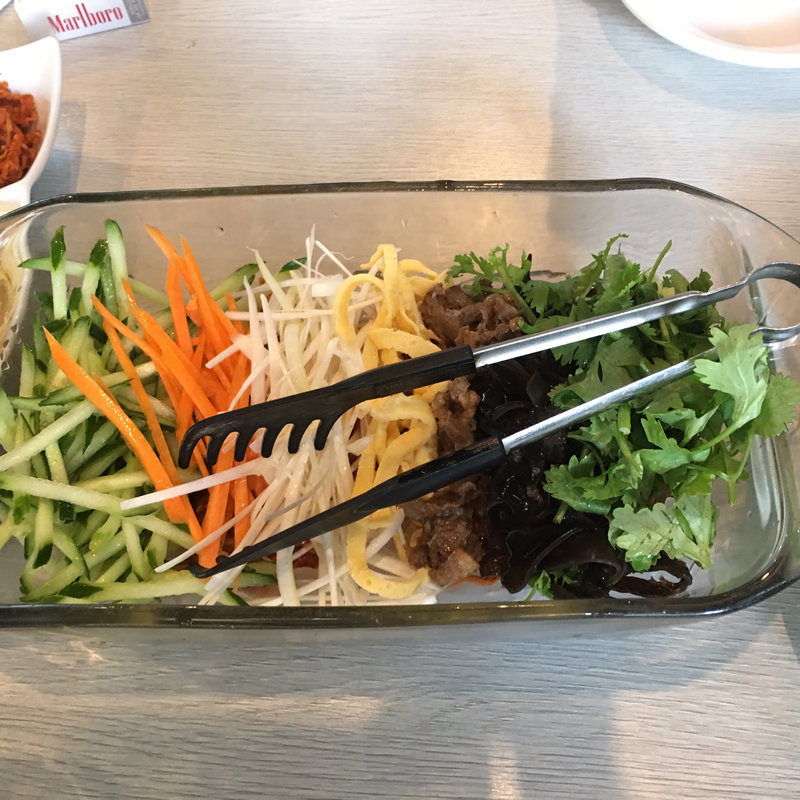 ジャンボ春雨のゴマだれ和え(延吉香(ヤンジーシャン) 御徒町店)