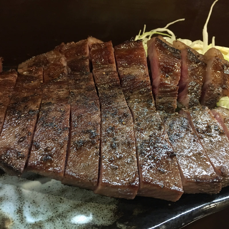 タンステーキ小(キセキ食堂)