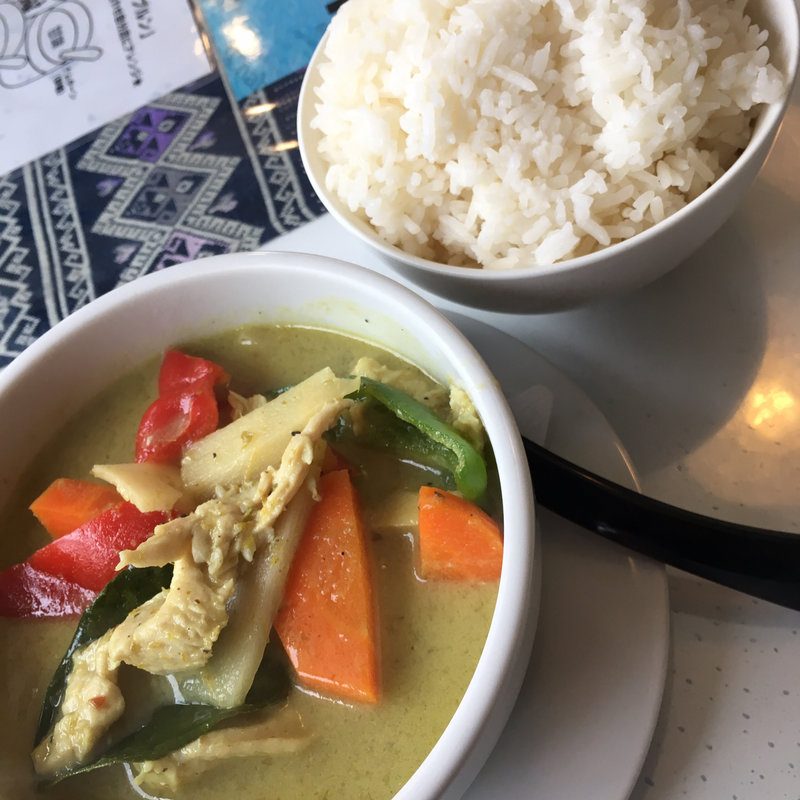 グリーンカレー(Thai kitchen Chaba)