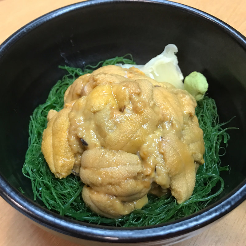 うに丼(小樽ポセイ丼 小樽本店)