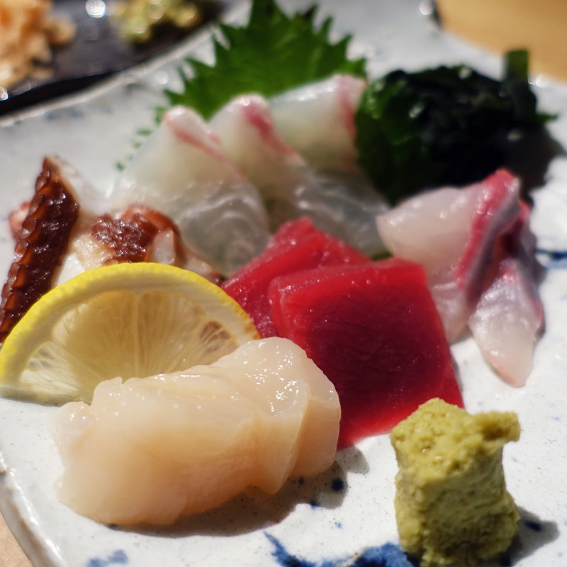 おまかせお造り五種盛り(ときすし はなれ （トキスシハナレ）)