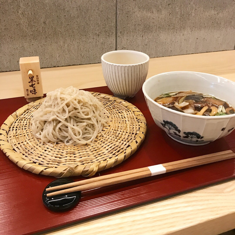 焼き野菜せいろのつけそば(そば切り 岳空)