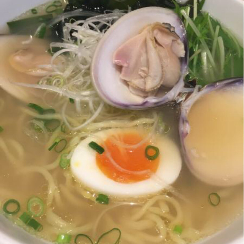 あら炊きはまぐりらぁめん(麺屋海神 池袋店)