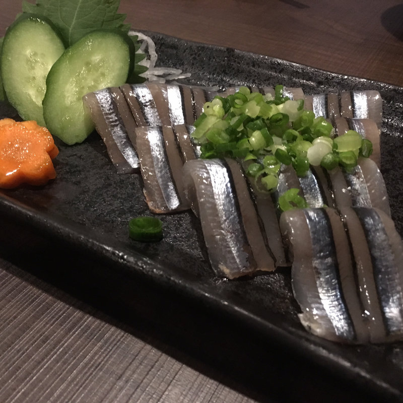 きびなご刺身(きばいやんせ)