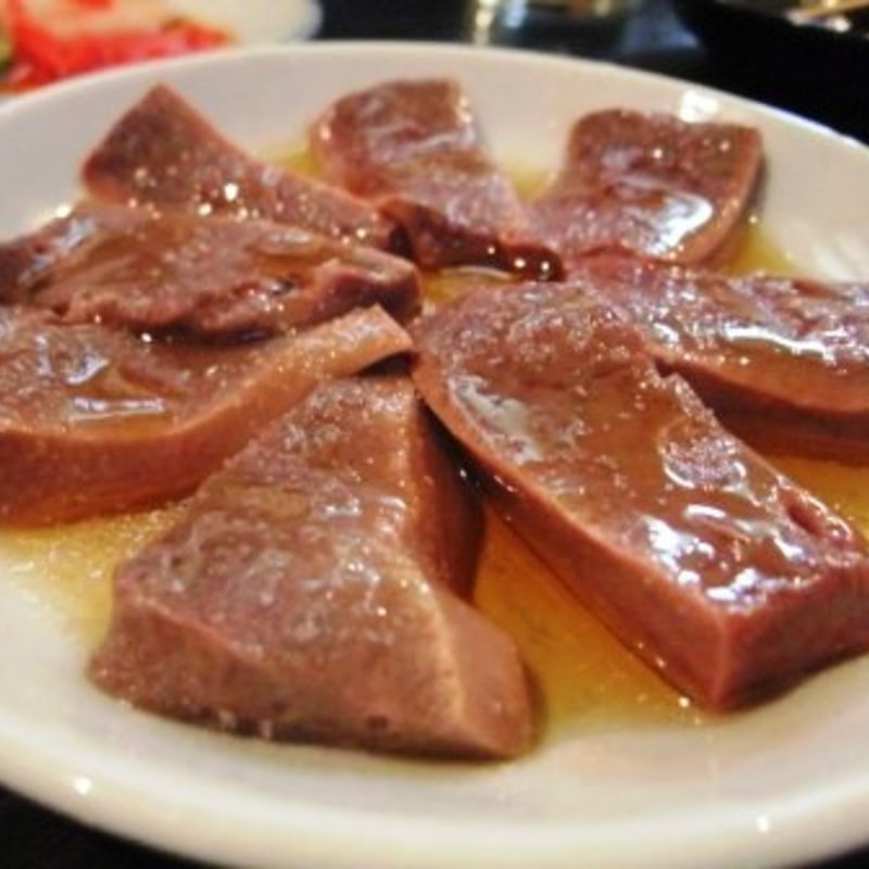 茹でキモ(もつ焼 煮込み　寅屋)