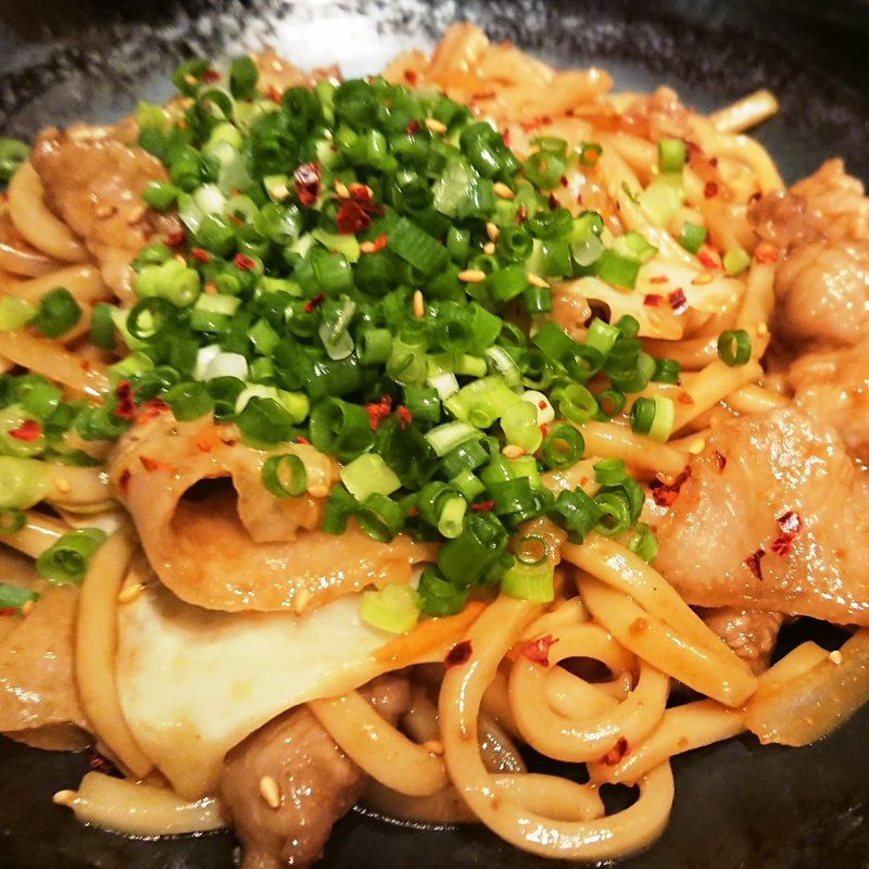 みそ焼きうどん(薩摩の蔵 京橋本店)