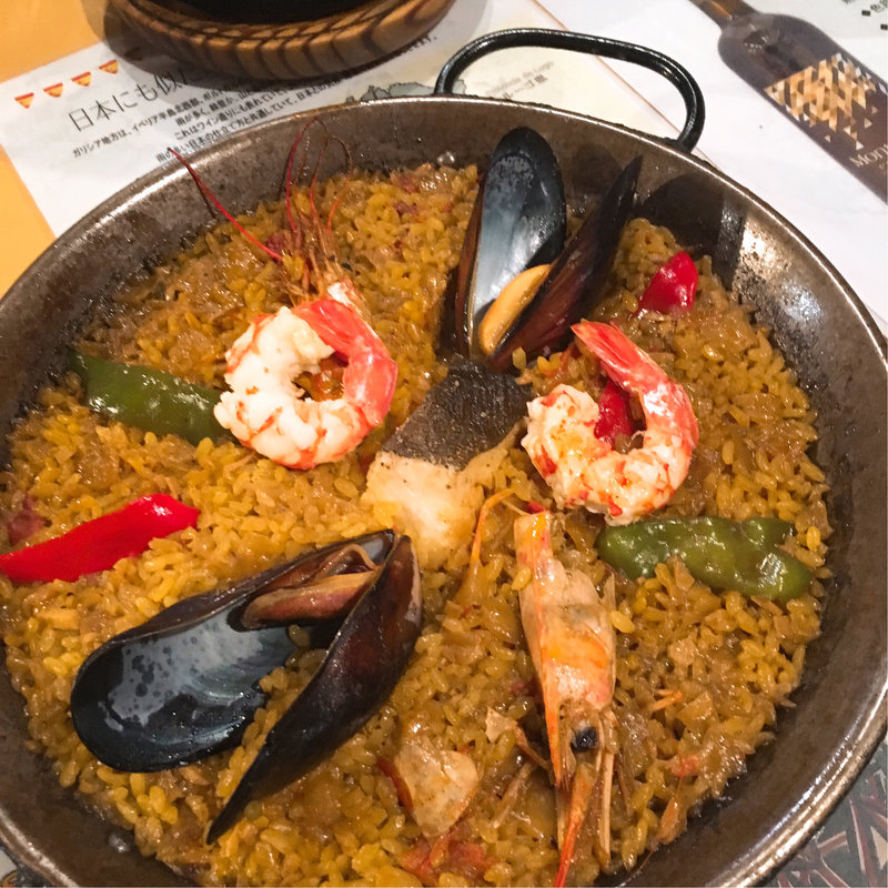 穴子のパエリア(カサ・デ・マチャ 三田)