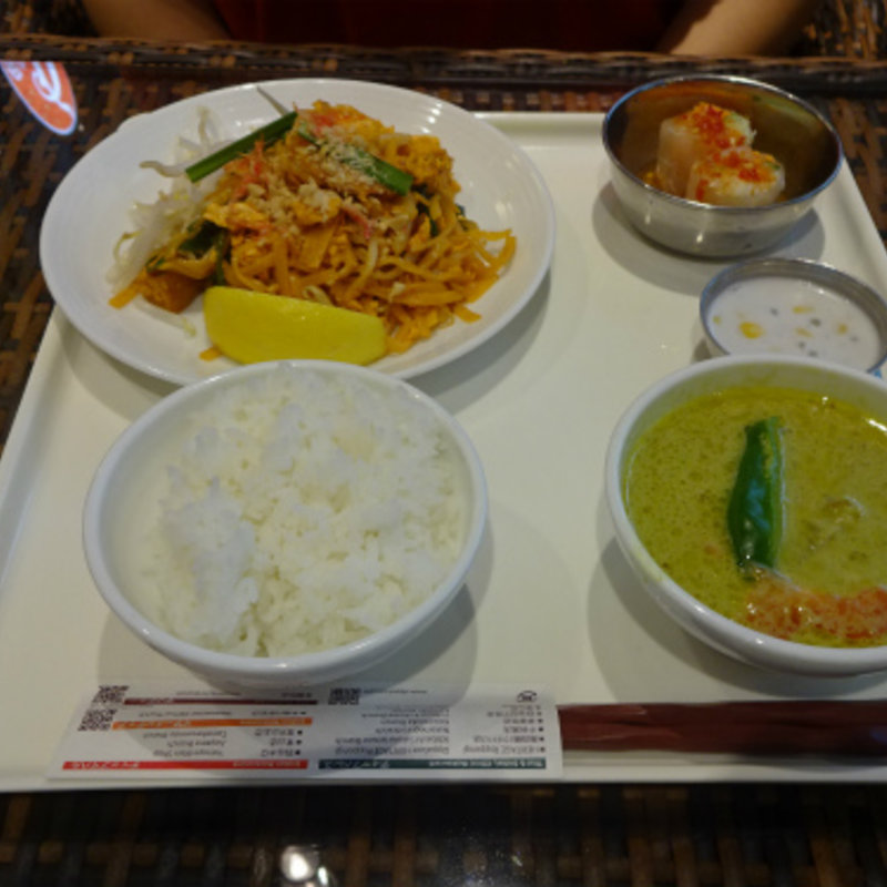 ディップスペシャルコンボ グリーンカレー(ディップパレス ヘリテイジ六本木店)