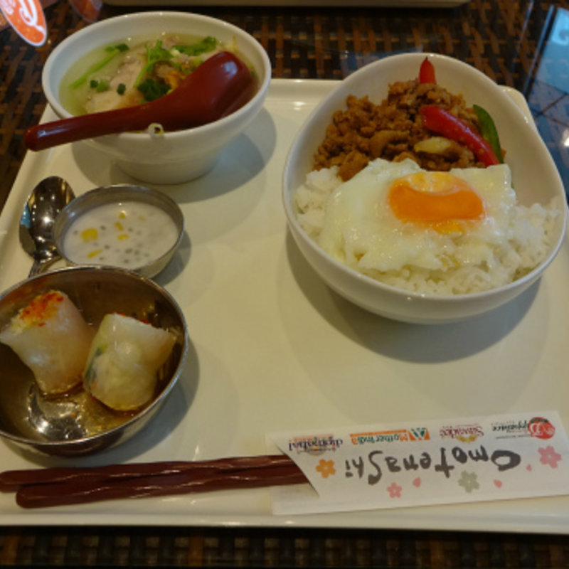 ディップスペシャルコンボ・ガパオライス(ディップパレス ヘリテイジ六本木店)