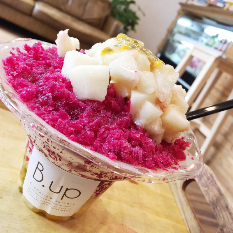 かき氷 Apple Beats(B.up Cleansing Juicery （ビーアップ クレンジング ジューサリー）)
