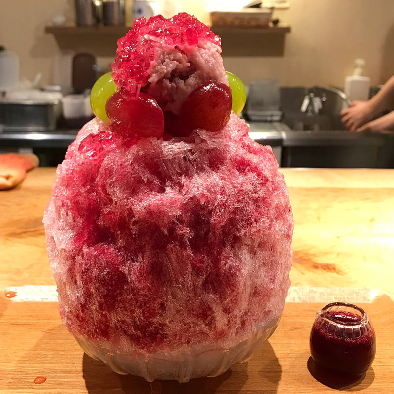 プレミアム巨峰シャーベット(氷屋ぴぃす )