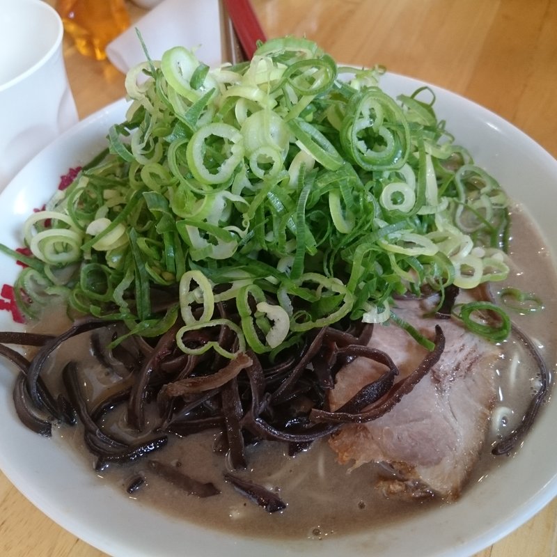 九条ねぎ増し豚そば(麺や木蓮 )