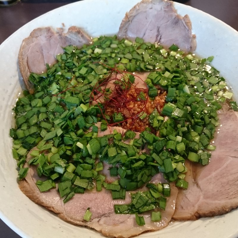 辛そぼろ麺 （ 普通 約130g ） ＋ チャーシュー(のらや )