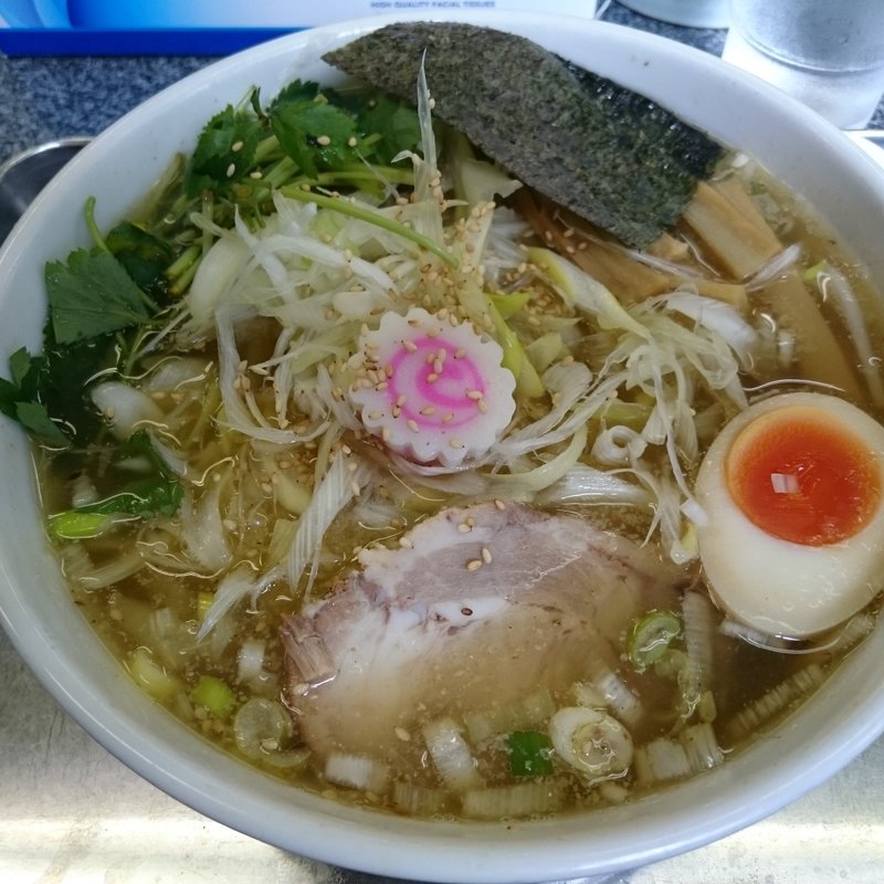 塩らーめん ＋ ねぎ(東京らぁめん ちよだ)
