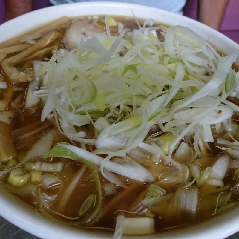 ワンタンめん ＋ ねぎ(東京らぁめん ちよだ)