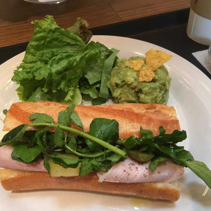 ハムとクレソンのバケットサンドセット(breadworks TENNOZ)