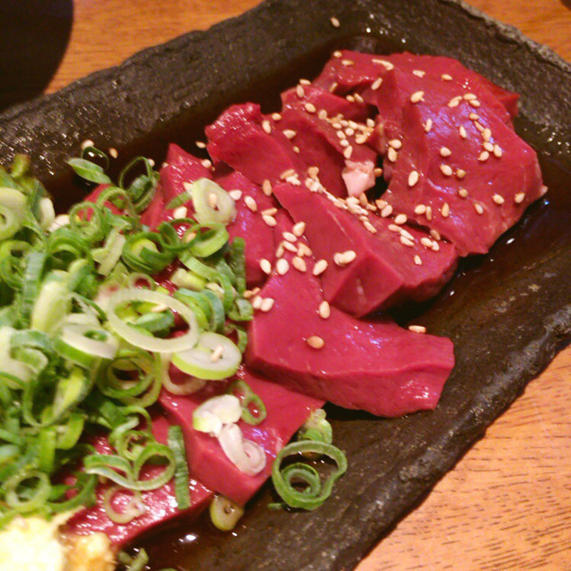 ハツ刺し(宮がみ屋)