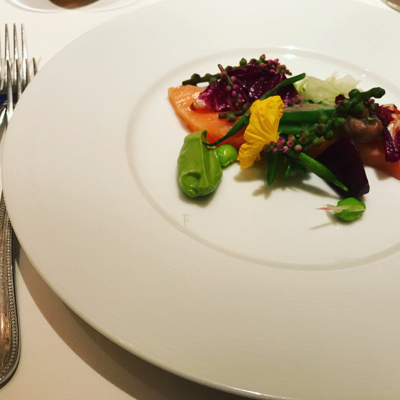 ランチ 前菜 アミューズ(カルト・ブランシュ （carte blanche）)