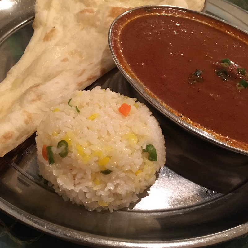 マトンカレーセット(スーリヤ 東京八重洲店 （ＳＵＲＹＡ）)