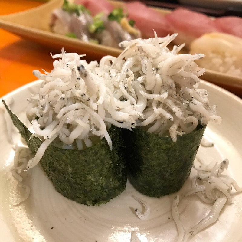 釜揚げしらす(名前のない寿司屋)