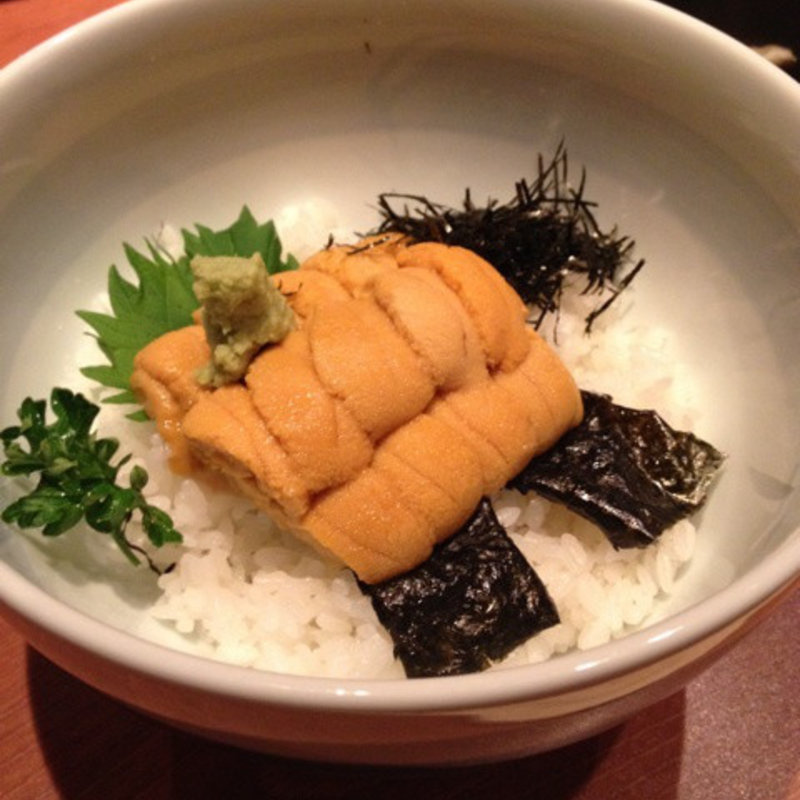 うに丼(みのむし )