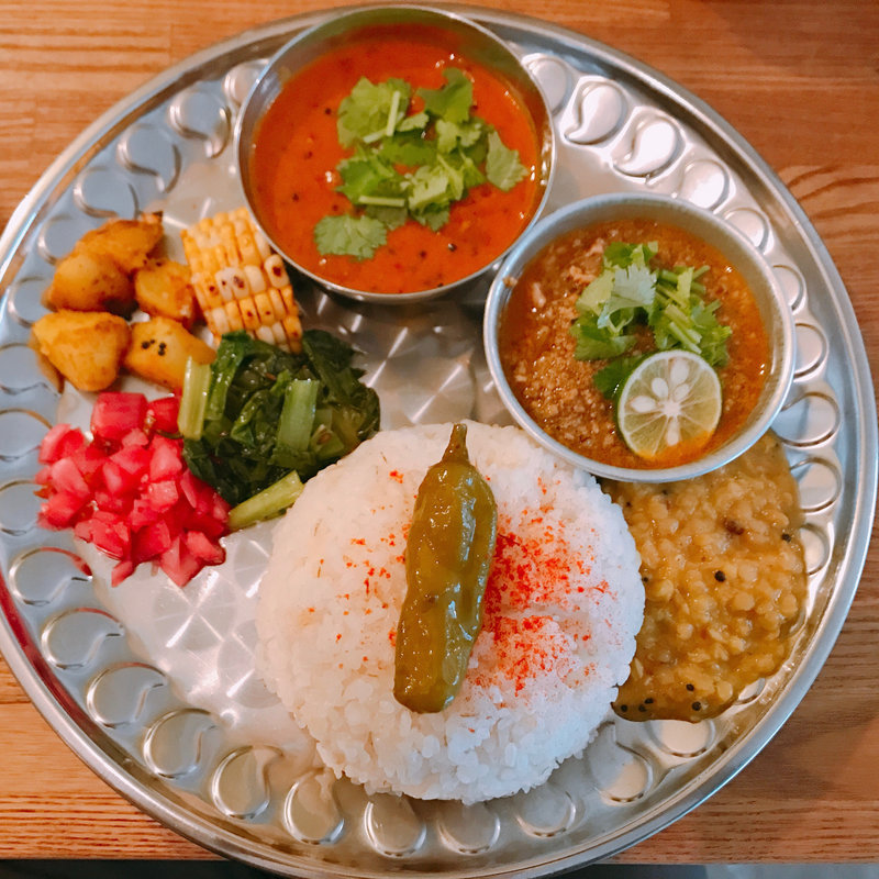 カレー2種(カチャロンカ)