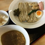 鶏煮干白湯つけ麺(ガチ麺道場 )