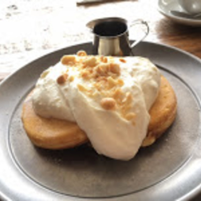 マカダミアナッツのパンケーキ(THE MOST COFFEE)