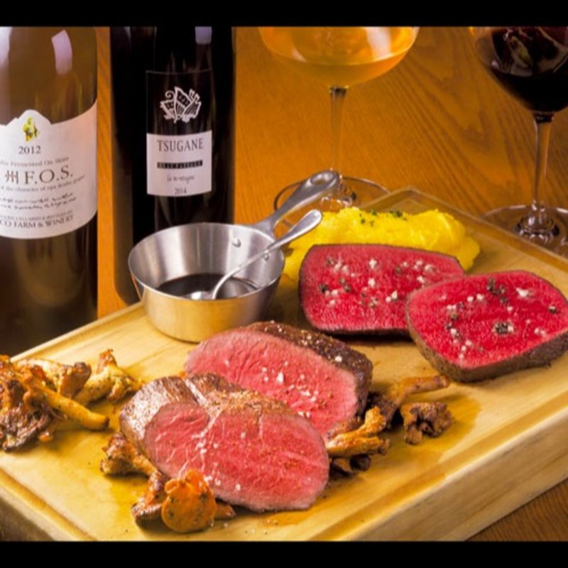 熟成肉の炭火焼き盛り合わせ(ラ・ブーシェリー・デュ・ブッパ)