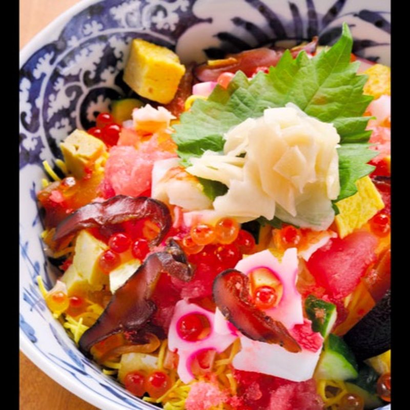 バラちらし寿司(寿司高瀬)