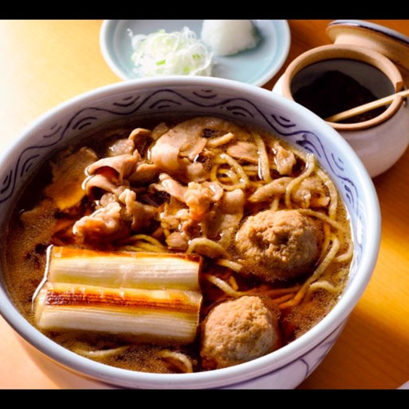 鴨南蛮そば(そば一仁)