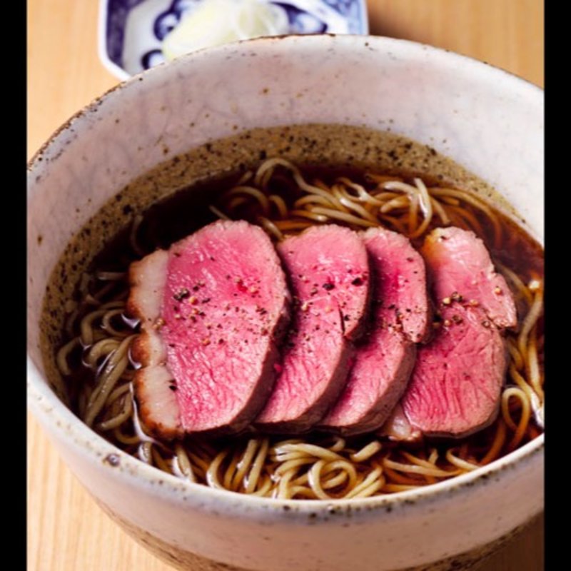 鴨南蛮そば(GINZA kansei)